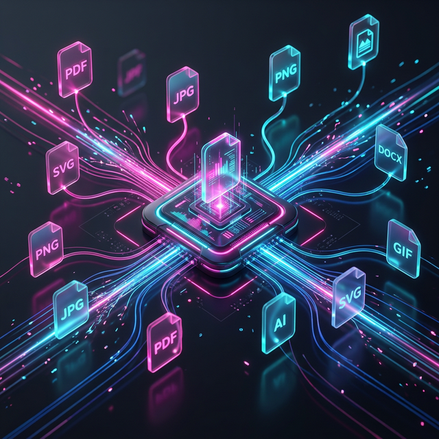 High speed file processing visualization